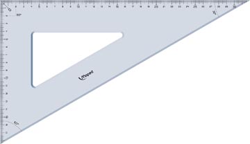 Driehoek technic 32 cm 60°/30° maped