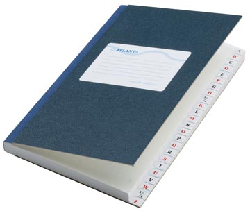 Repertorium gelijnd a-z index 16,5 x 10,5 cm  jalema
