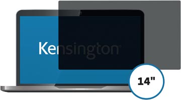 Kensington privacy carbon 4th Gen schermfilter voor Lenovo Thinkpad X1, 2 weg, zelfklevend