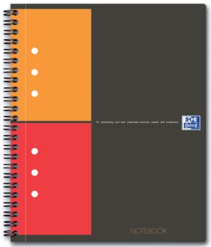 Spiraalnotebook international geruit q5 80 vel 80gr a5 oxford