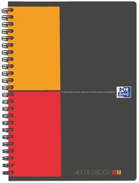 Adresboek international 80 vel 80gr a5 oxford
