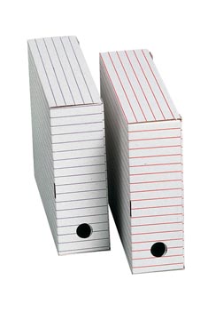 Boîte à archives, ft 31 x 24,5 x 8,5 cm (b x h x d), jeu de 2 boîtes