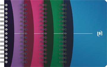 Carnet a spirale urban mix quadrille 180 pages 9 x 14 cm oxford