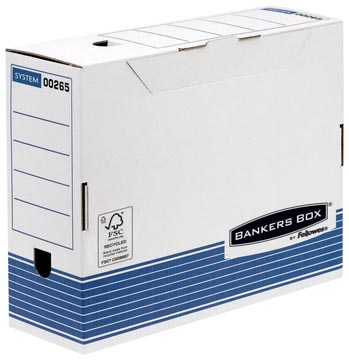 Boite d archives a4 10cm bleu