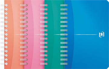 Carnet de notes spirales quadrille q5 90 feuilles 90 gr 9 x 14 cm oxford