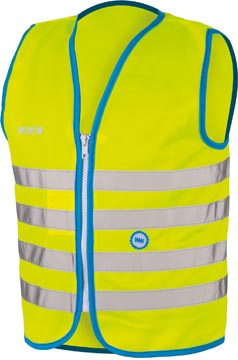 Wowow Fun Jacket gilet de sécurité, jaune, M (enfant)