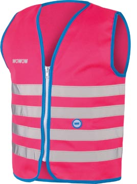 Wowow Fun Jacket gilet de sécurité, rose, L (enfant)