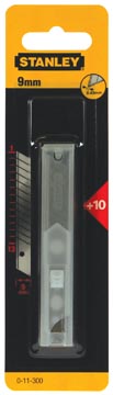 B.10 lames de rechange pour cutter 9 mm bostitch