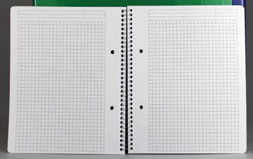 Cahier spir a4 q5 pp 80gr ass