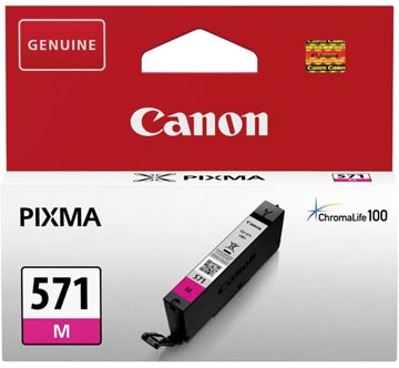 Canon cartouche d'encre CLI-571M, 173 photos, OEM 0387C001, magenta