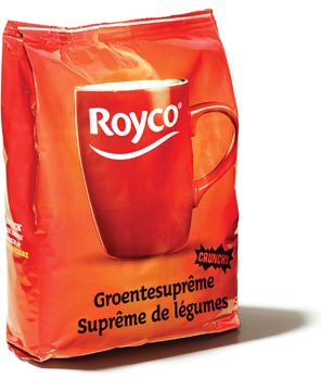 Royco Minute Soup legumes, pour automates, 140 ml, 90 portions