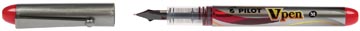 Vulpen v-pen silver rood pilot