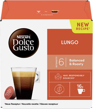 D.16 koffiecapsules lungo dolce gusto nescafe