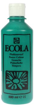 Talens Ecola plakkaatverf flacon van 500 ml, donkergroen