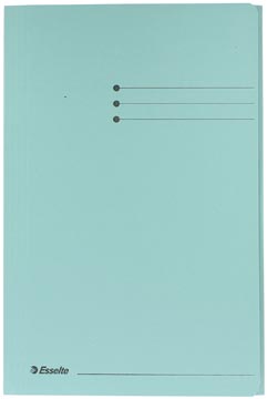Farde met kleppen folio blauw esselte