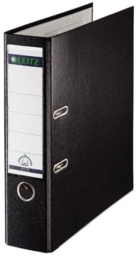 Ordner/hefboom pp 8cm a4 zwart leitz