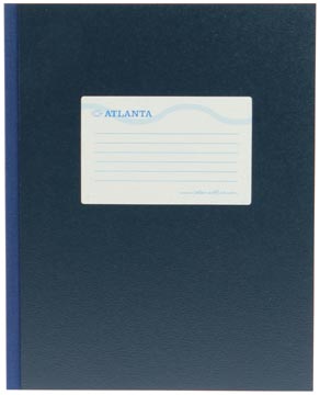 Atlanta by Jalema breedkwarto's 160 bladzijden, blauw