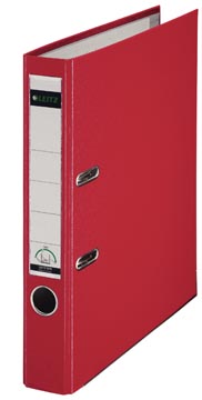 Ordner/hefboom pp 5cm a4 rood leitz 