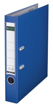 Classeur a levier en pp bleu foncé 5cm a4 leitz
