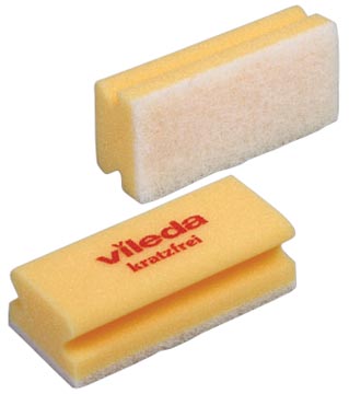 P.10 eponge glitzi quattro jaune vileda
