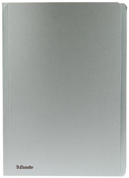 D.100 chemises 275 gr overslag 10mm folio blauw esselte