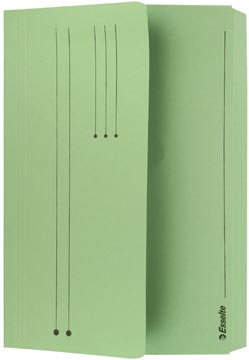Documentenmap karton folio groen esselte