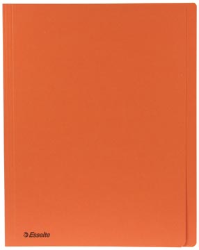 D.100 chemises 300gr overslag 10mm a4 oranje esselte