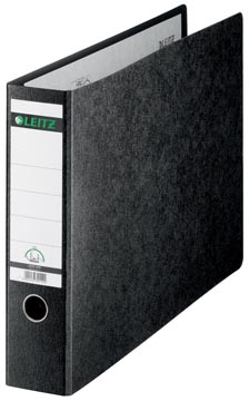Ordner/hefboom karton dwars a3 zwart leitz