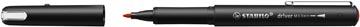 STABILO dr!ver fineliner, medium punt, rood