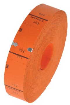 Rol 1000 tickets oranje
