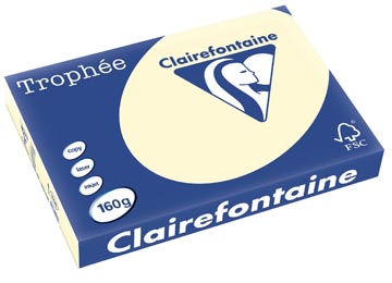 250 bl a3 160gr ivoor clairefontaine - 1108