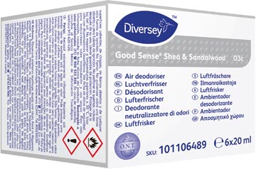 P.6 navullingen voor automatische luchtverfrisser shea sandalwood good sense