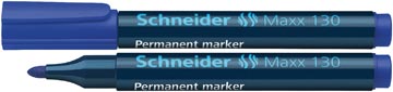 Permanent marker maxx 130 blauw schneider