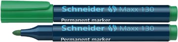 Permanent marker maxx 130 groen schneider