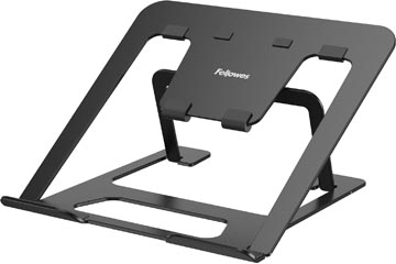 Fellowes Alumia draagbare laptopstandaard, zwart