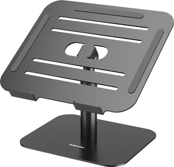 Fellowes Alumia kantelbare laptopstandaard, zwart