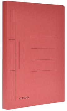 Farde a glissiere dina4 cerise