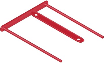 Bt.100 relieur d-clip bankers box rouge