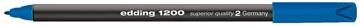 Edding feutre e-1200 bleu