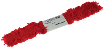 Rol froezelpapier 5m x 6cm rood bouhon