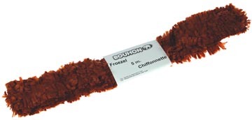 Rol froezelpapier 5m x 6cm bruin bouhon