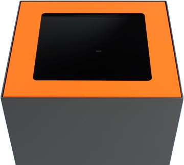 V-Part couvercle pour poubelle modulaire 85 l et 90 l, orange