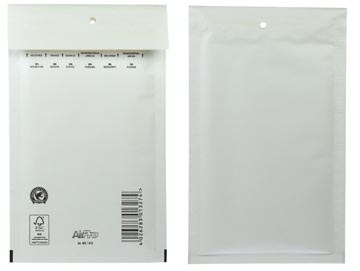 Bong AirPro luchtkussenenveloppen, ft 120 x 215 mm, met stripsluiting, doos van 200 stuks, wit