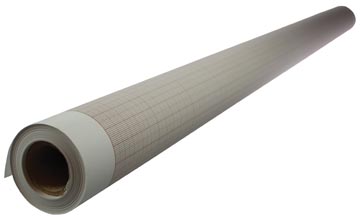 Millimeterpapier op rol 100gr liniatuur bruin 75 cm x 10 m canson