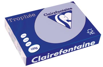 250 bl a4 120gr lavendel clairefontaine - 1245