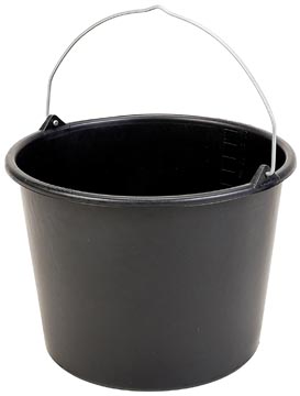 Seau noir 12 litre
