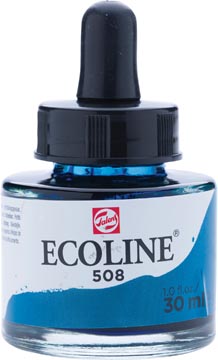 Talens Ecoline peinture à l'eau flacon de 30 ml, bleu prusse