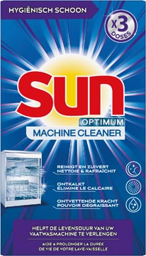 D.3 dosissen vaatwasmachinereiniger sun