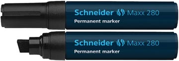 Permanent marker schneider maxx 280 zwart 4-12 mm