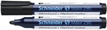 Whiteboardmarker maxx 290 zwart schneider